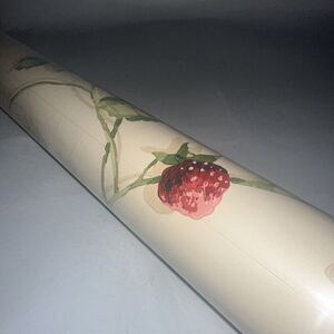 Wallpaper Gramercy Strawberry Pre-pasted Vinyl Strippable Roll 27” x 9 Yards